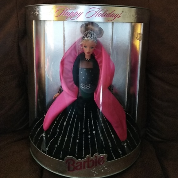 happy holidays barbie 1998